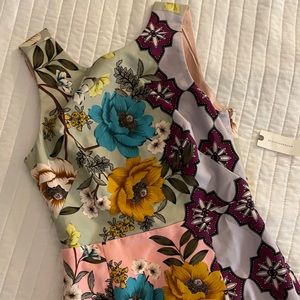 Maeve Anthropologie floral print dress size 2 EUC